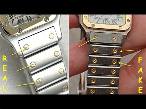 how do you know when cartier is fake|How to spot a fake Cartier watch .